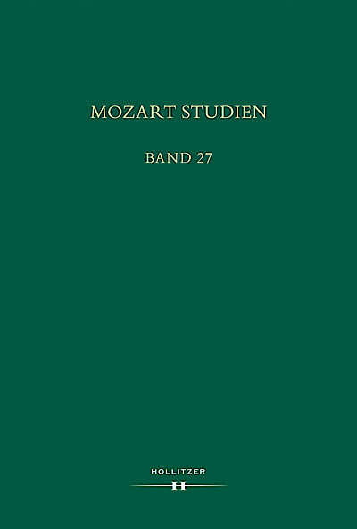 Cover Mozart Studien Band 27